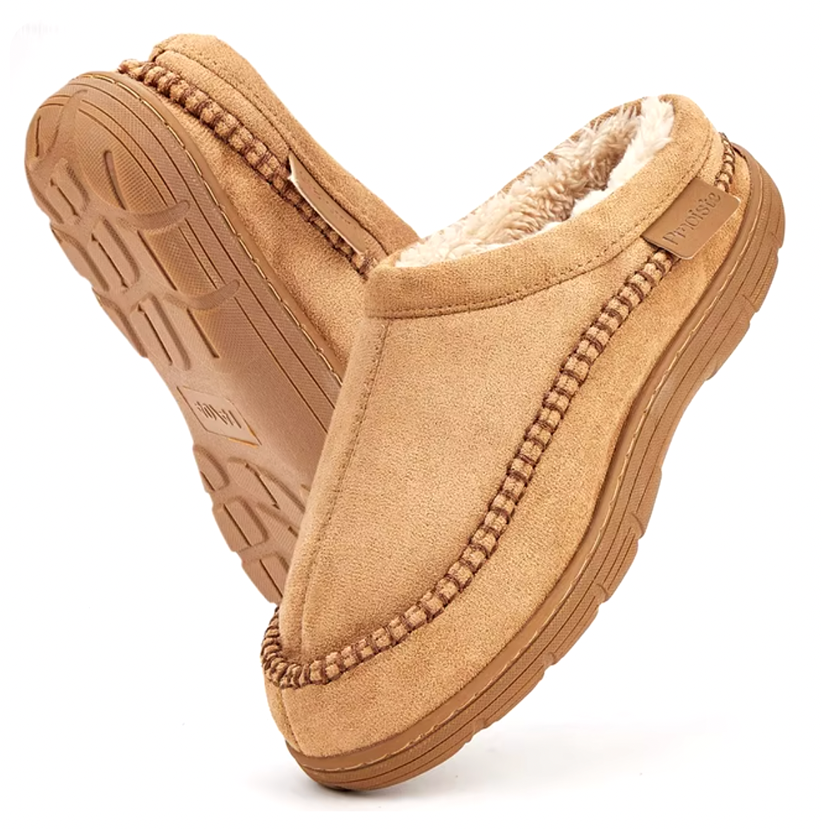 Men’s Sheepskin Slipper Boots | Ankle-High Design | Memory Foam Footbed | Indoor & Outdoor Use | Warm & Durable