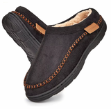 Men’s Sheepskin Slipper Boots | Ankle-High Design | Memory Foam Footbed | Indoor & Outdoor Use | Warm & Durable