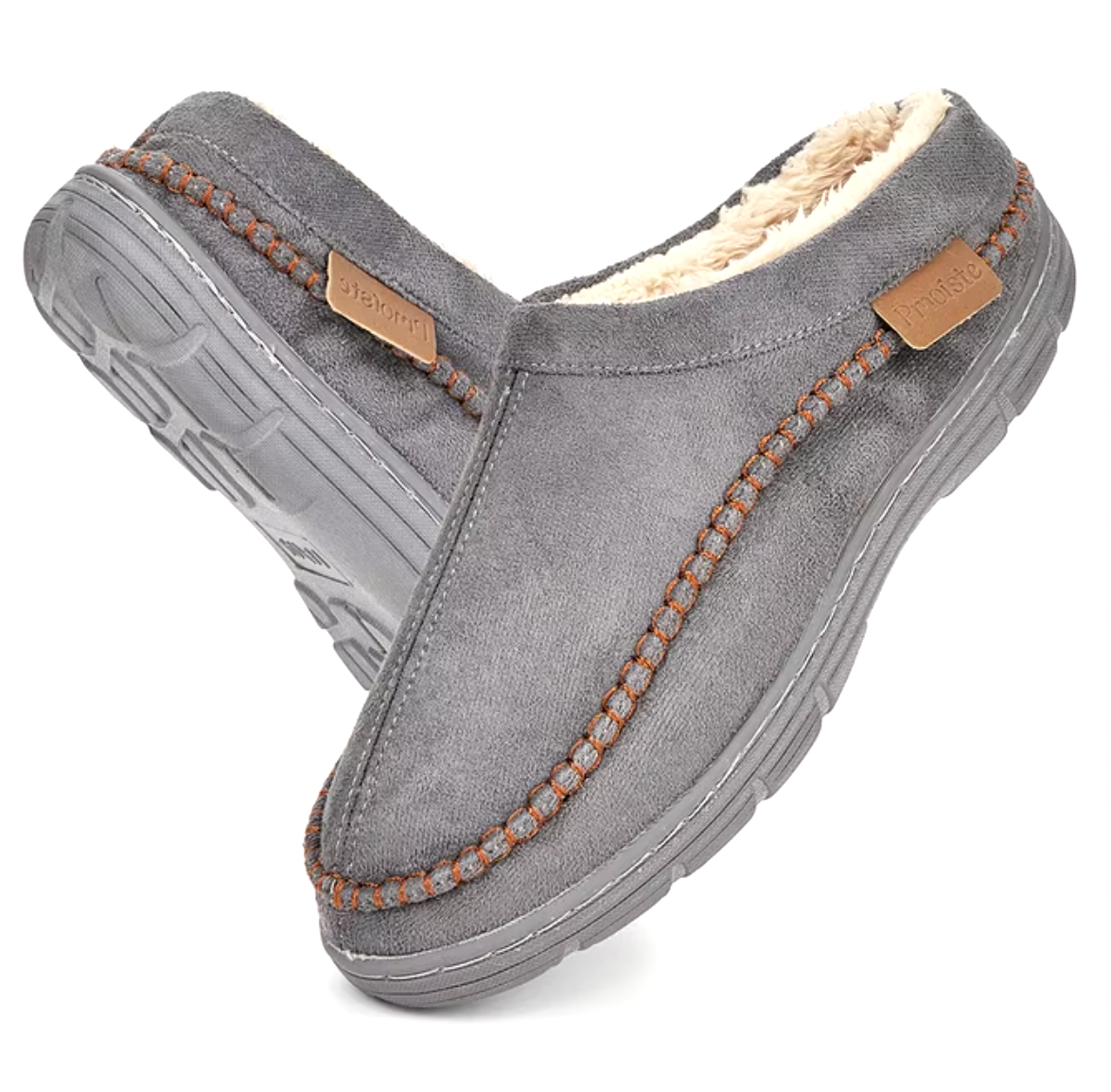 Men’s Sheepskin Slipper Boots | Ankle-High Design | Memory Foam Footbed | Indoor & Outdoor Use | Warm & Durable