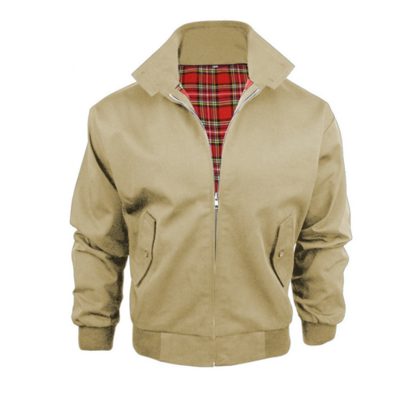 Men’s Harrington Jacket in Classic Vintage Style | Lightweight Casual Outerwear
