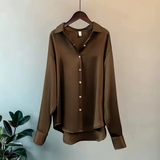 Women’s Long Sleeve Blouse in Elegant Tailored Style | Stylish Ladies Blouse
