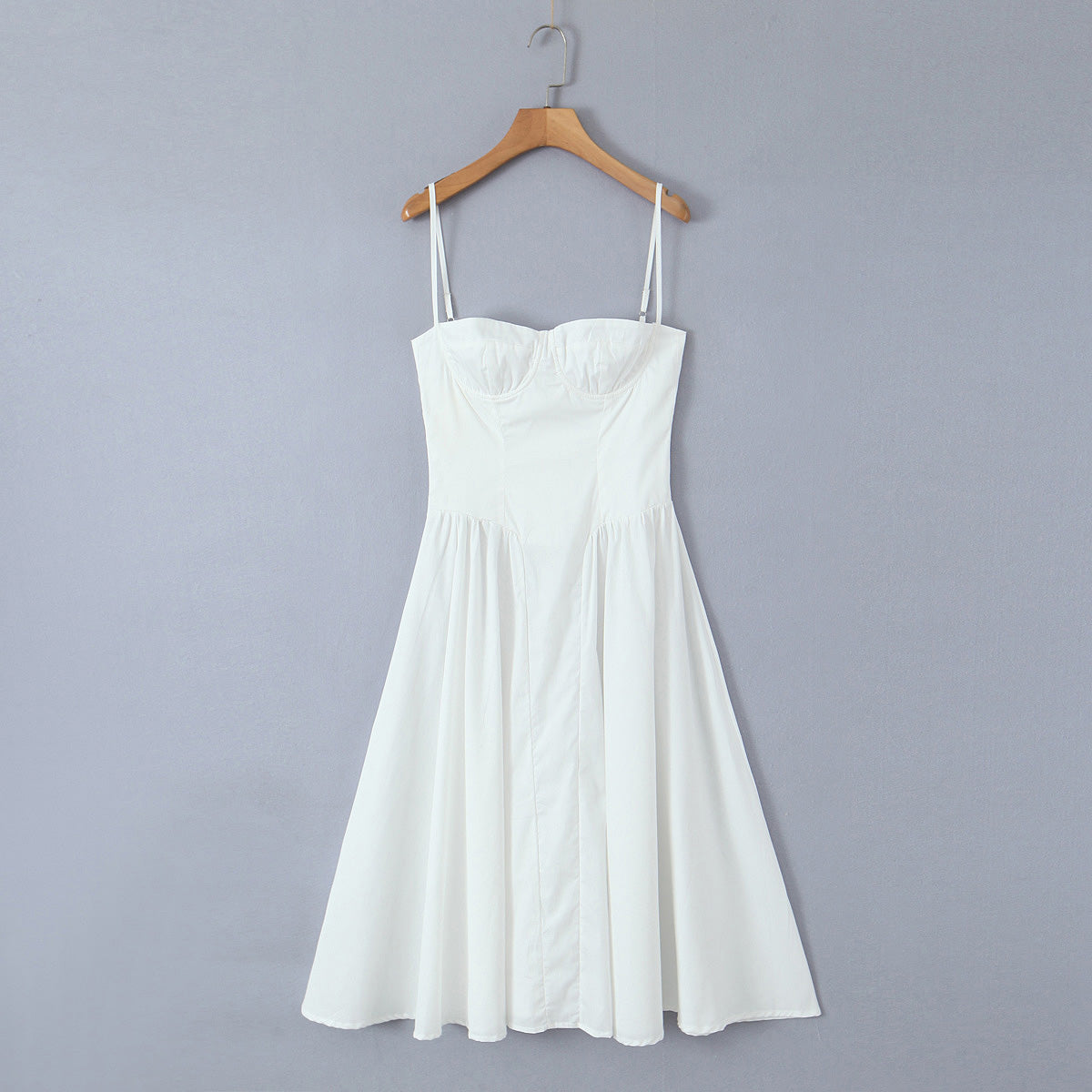 Levana | Sleeveless Corset Midi Dress | Elegant Evening & Event Outfit