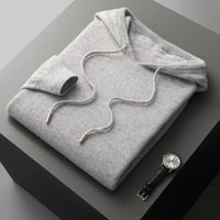 Men’s Cashmere Hoodie | Slim Fit | Lightweight Warmth