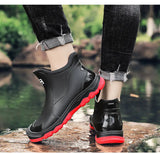 Unisex Waterproof Ankle Boots | Non-Slip Sole | Outdoor Work Boots