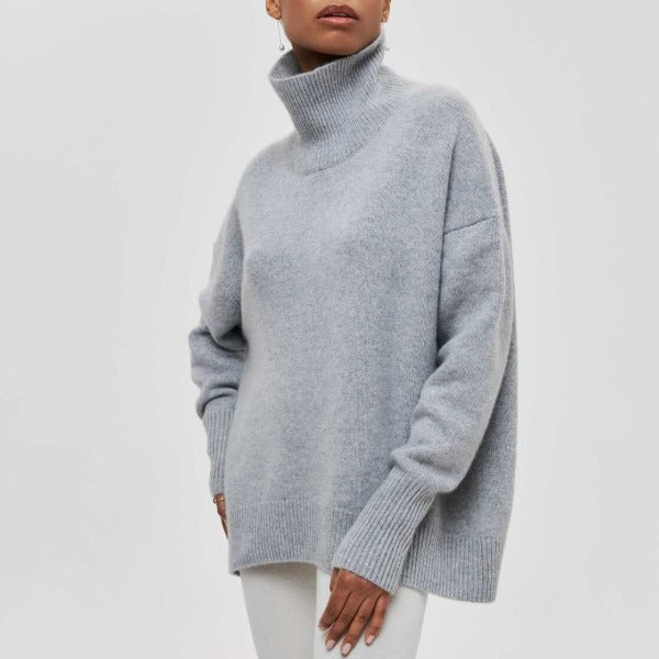 Women’s Turtleneck Jumper | Classic Roll Neck Knitwear for Cold Weather