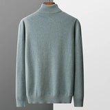 Men’s Turtleneck Jumper | Lightweight Roll Neck | Autumn Knitwear | Long Sleeve Layer