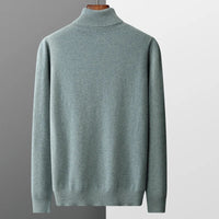 Men’s Turtleneck Jumper | Lightweight Roll Neck | Autumn Knitwear | Long Sleeve Layer