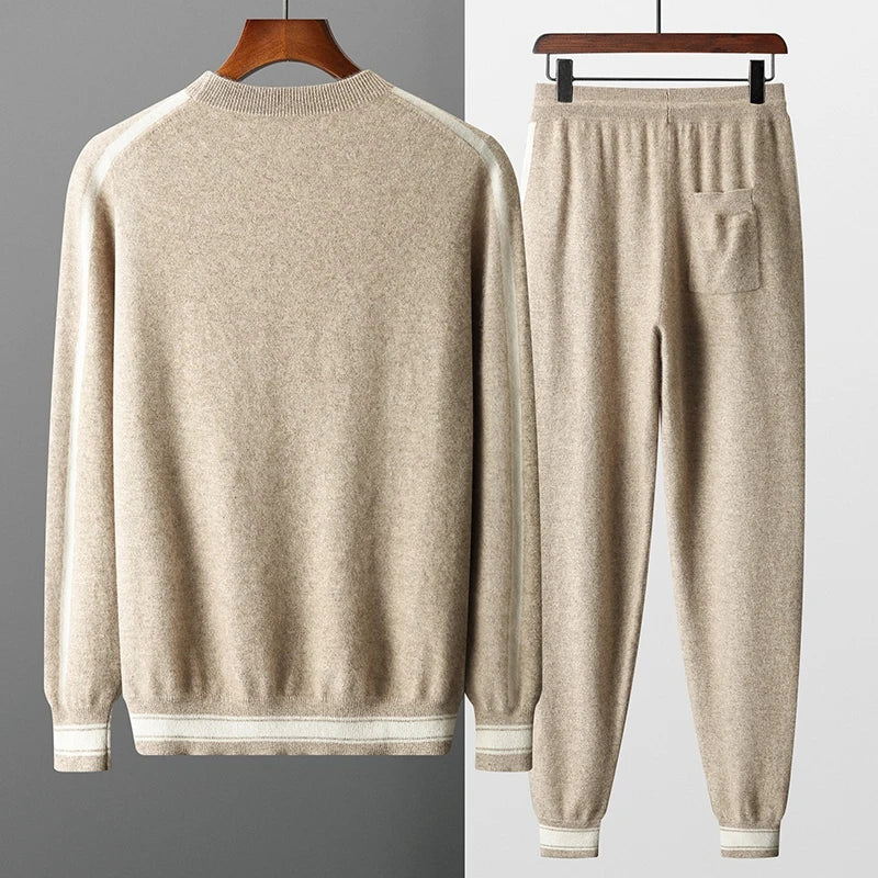 Men’s Tracksuit Set | Casual Jogging Outfit with Hoodie and Trousers