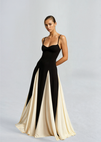 Women’s Elegant Maxi Dress in Flowing Evening Style | Formal Occasion Dress