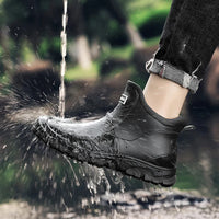 Unisex Waterproof Ankle Boots | Non-Slip Sole | Outdoor Work Boots