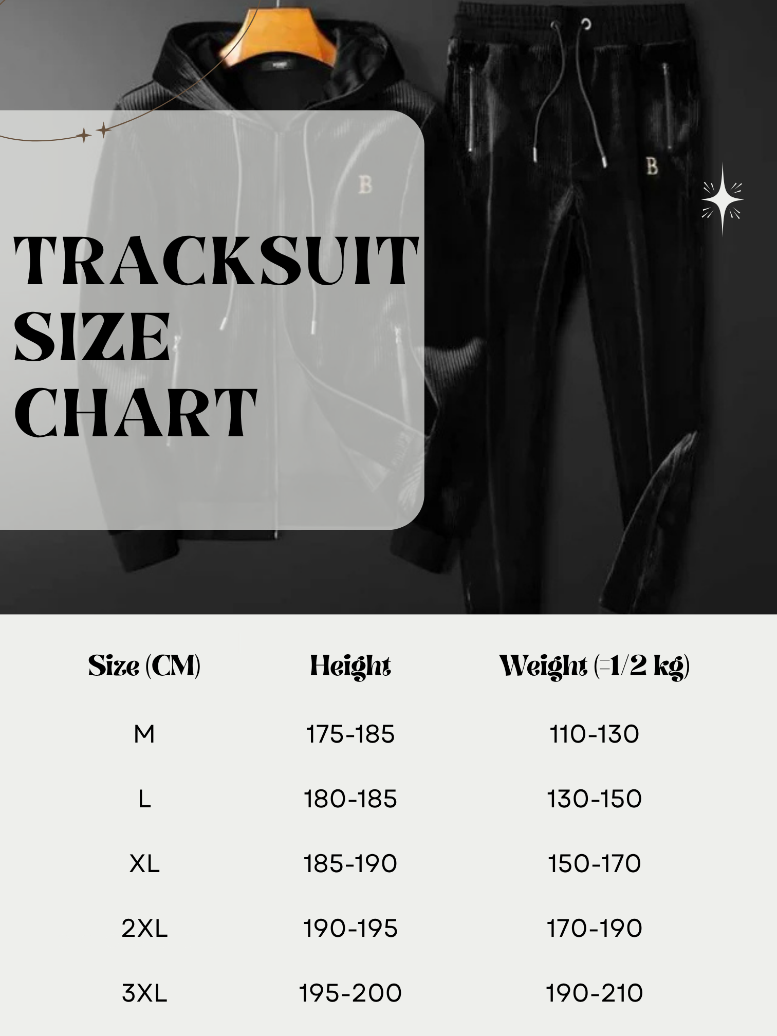 Men’s Two-Piece Tracksuit Set with Hooded Jacket | Casual Sports Jogger Outfit
