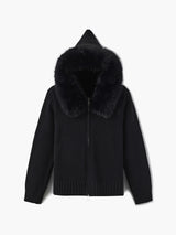 Faux Fur Jacket | Turn-Down Collar | Autumn Winter Style | Elegant Outerwear