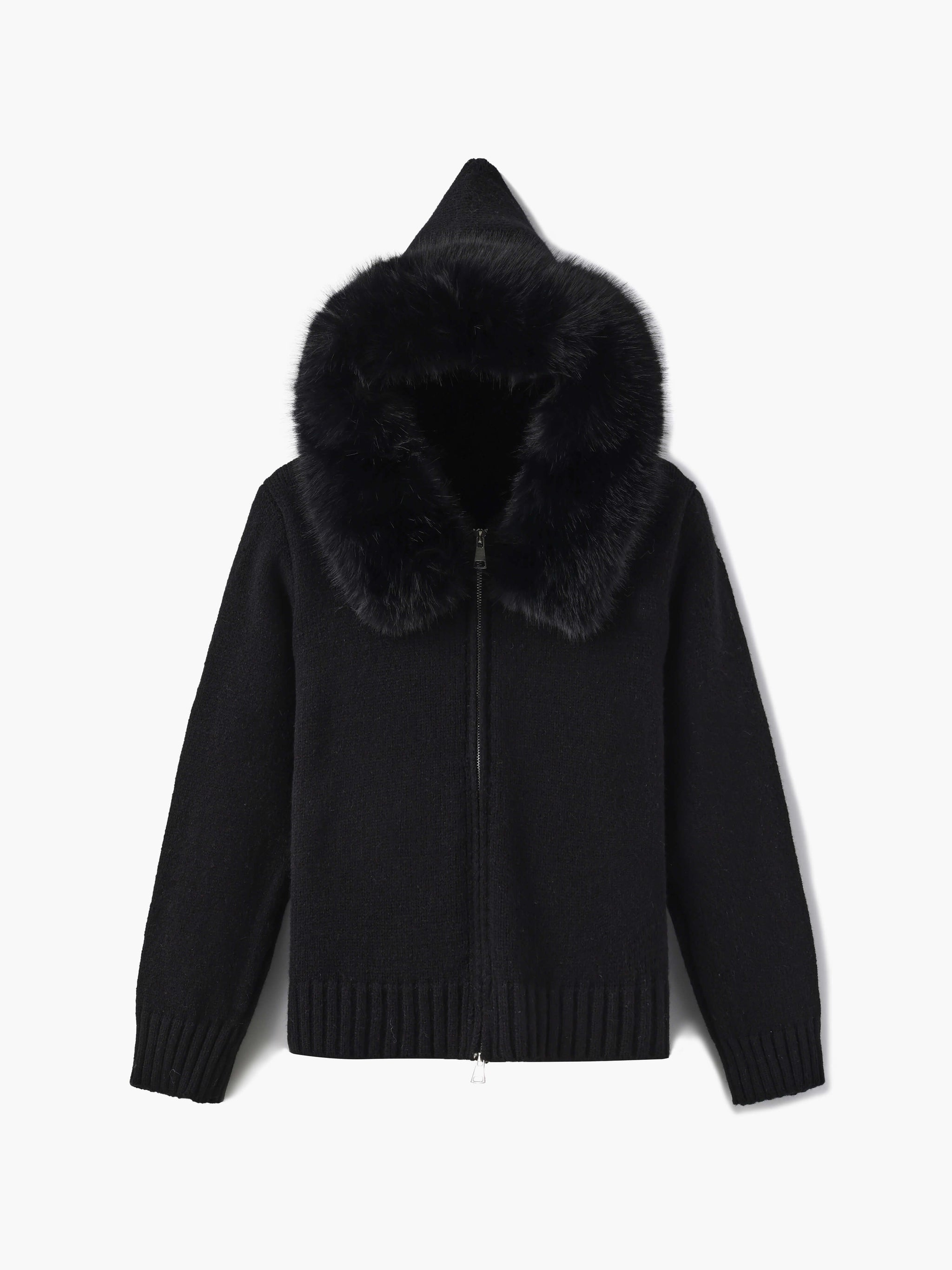 Faux Fur Jacket | Turn-Down Collar | Autumn Winter Style | Elegant Outerwear