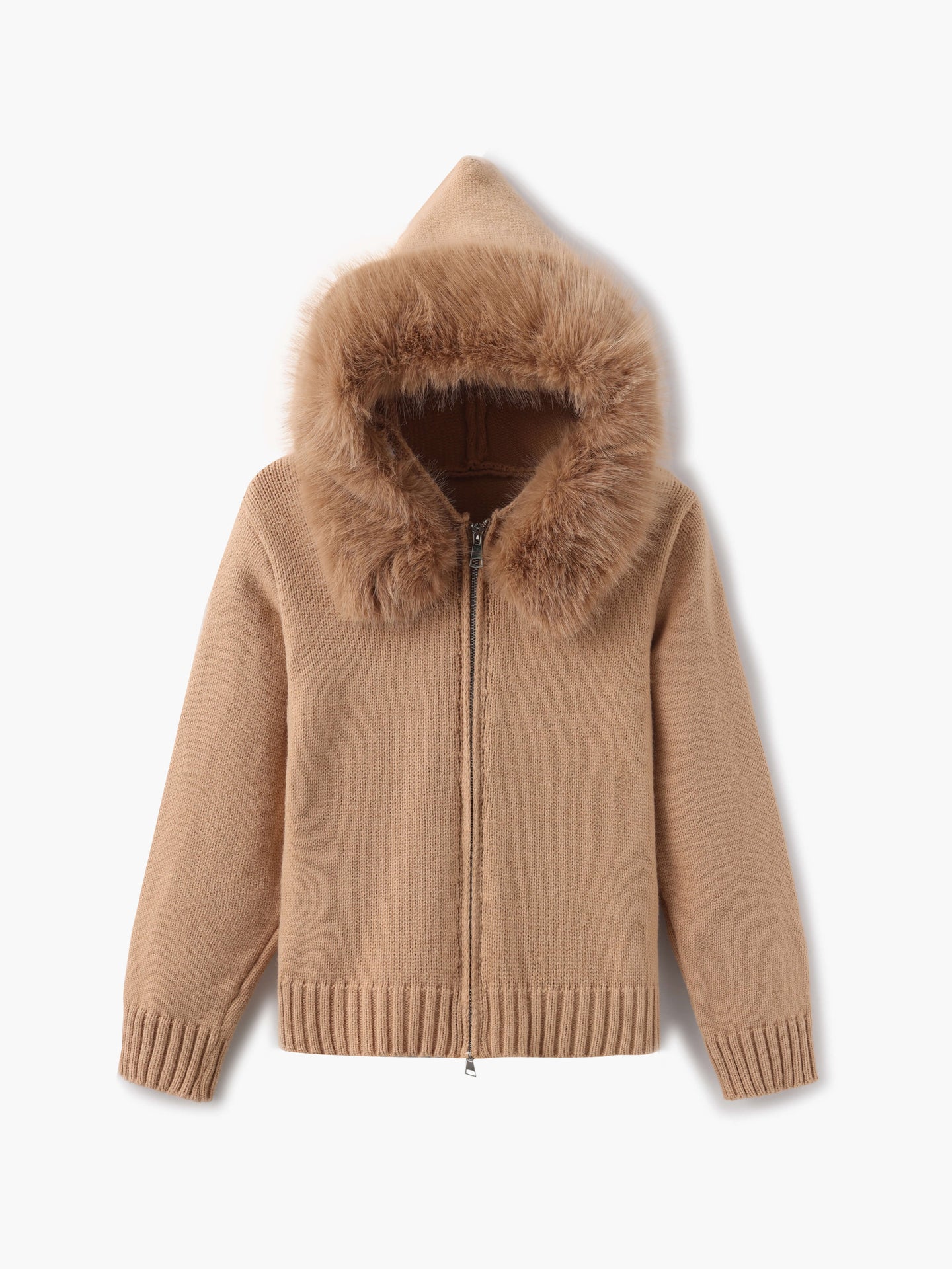 Faux Fur Jacket | Turn-Down Collar | Autumn Winter Style | Elegant Outerwear