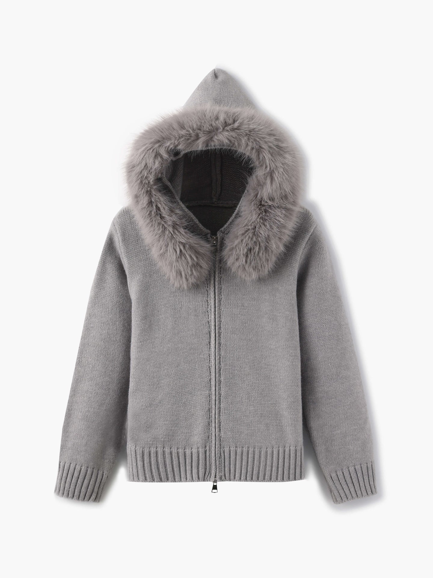 Faux Fur Jacket | Turn-Down Collar | Autumn Winter Style | Elegant Outerwear