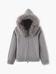 Faux Fur Jacket | Turn-Down Collar | Autumn Winter Style | Elegant Outerwear