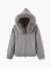 Faux Fur Jacket | Turn-Down Collar | Autumn Winter Style | Elegant Outerwear