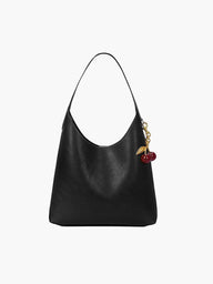 Shoulder Tote Bag | Cherry Charm Detail | Everyday Style | Compact Design