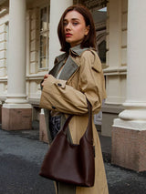 Shoulder Tote Bag | Cherry Charm Detail | Everyday Style | Compact Design