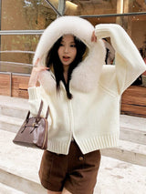 Faux Fur Jacket | Turn-Down Collar | Autumn Winter Style | Elegant Outerwear