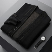 Open Front Cardigan for Men | Lightweight Layer | Smart Casual Knit