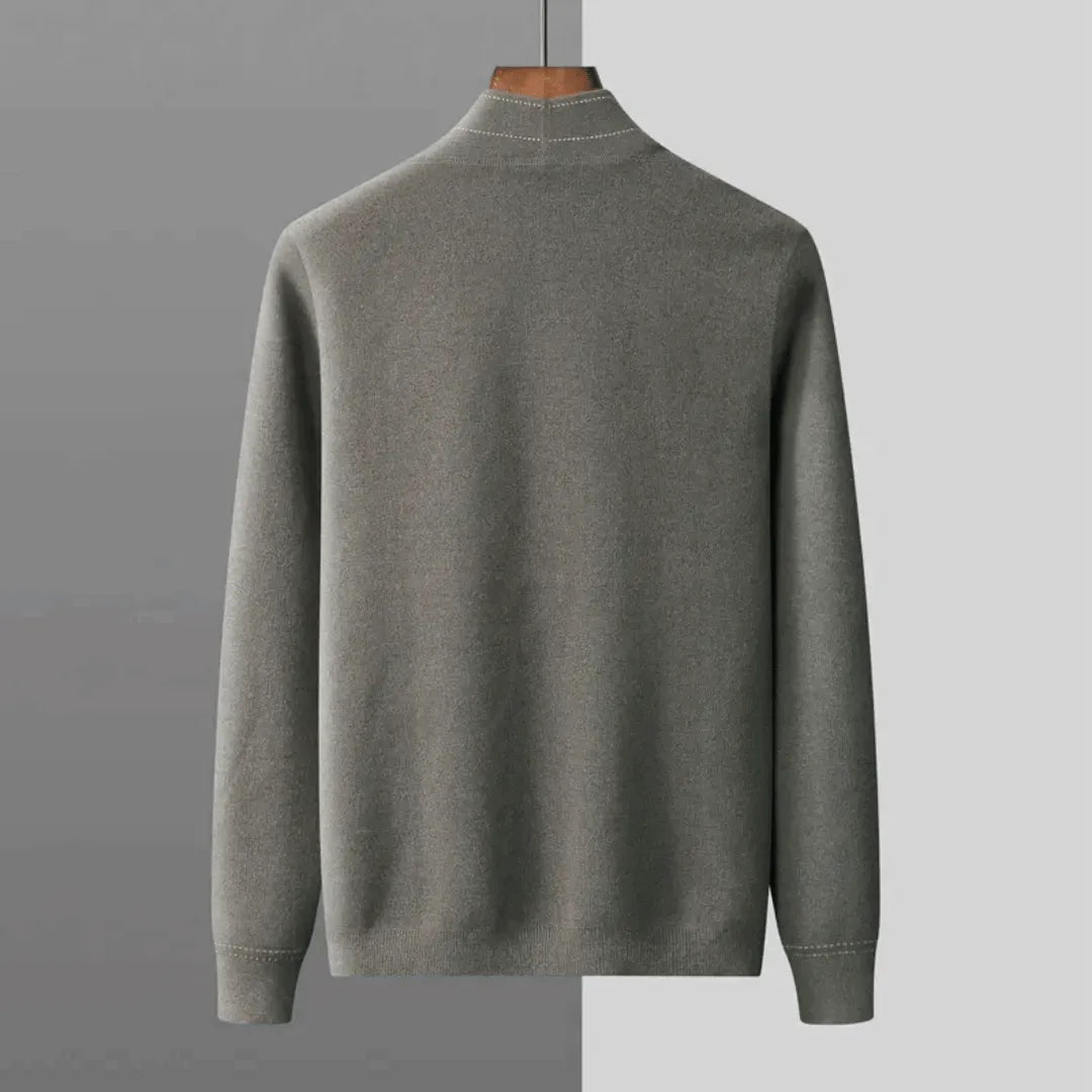 Open Front Cardigan for Men | Lightweight Layer | Smart Casual Knit