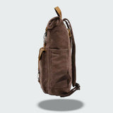 Vintage Roll Top Backpack | Rugged Everyday Bag | Durable Travel Companion