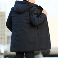 Men’s Long Winter Jacket in Classic Insulated Style | Warm Coat for Cold Days