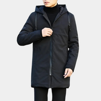 Men’s Long Winter Jacket in Classic Insulated Style | Warm Coat for Cold Days