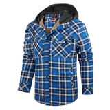 Men’s Cotton Hoodie Jacket with Faux Fur Lining | Rugged Warm Winter Coat