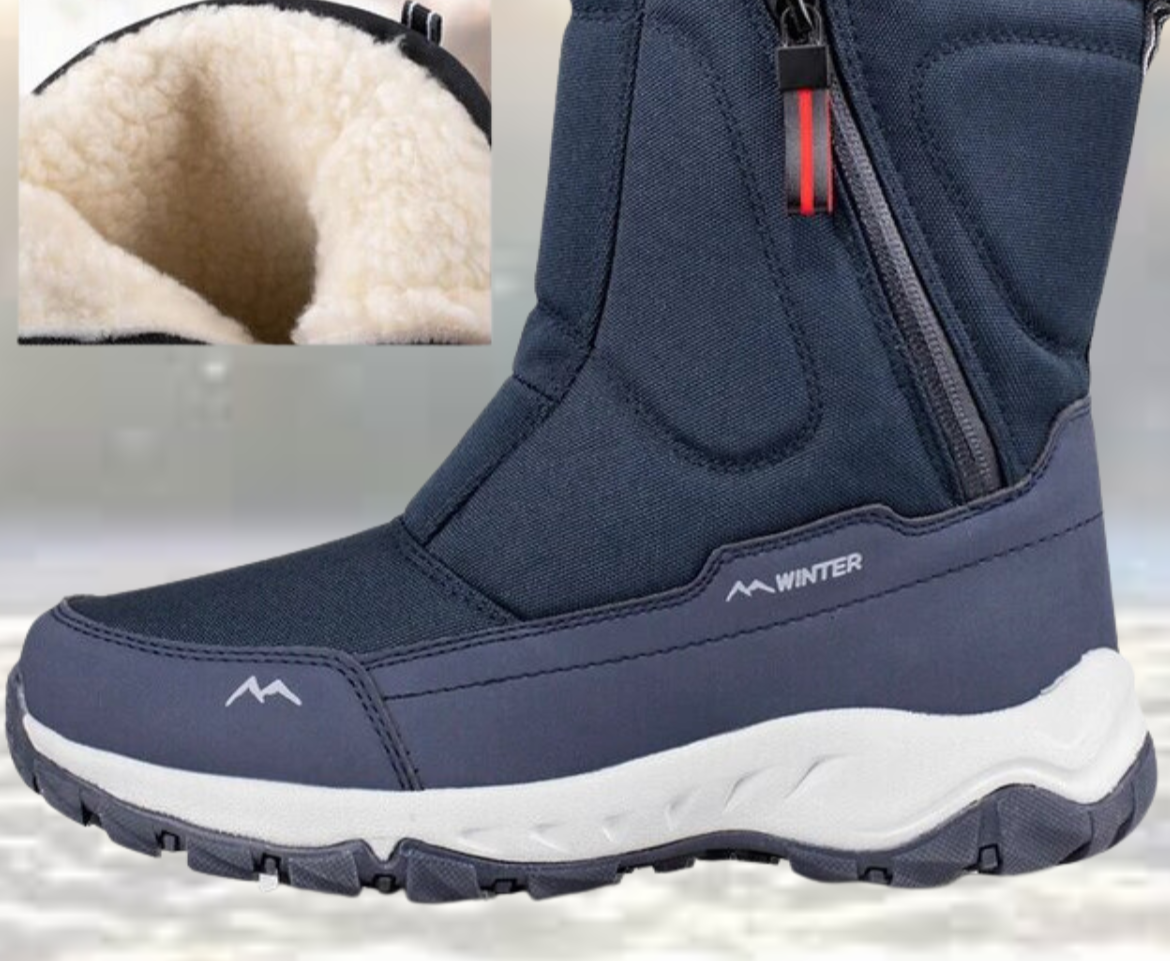 Unisex Waterproof Winter Boots | Insulated Non Slip Walking Shoes