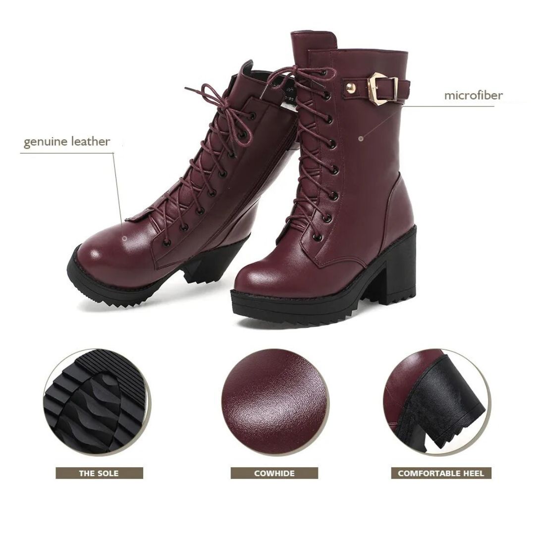 Women’s Winter Boots with Fleece Lining | Warm Waterproof Ladies Boots
