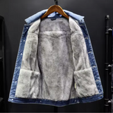 Men’s Fleece Lined Denim Jacket | Winter Essential | Casual Outerwear