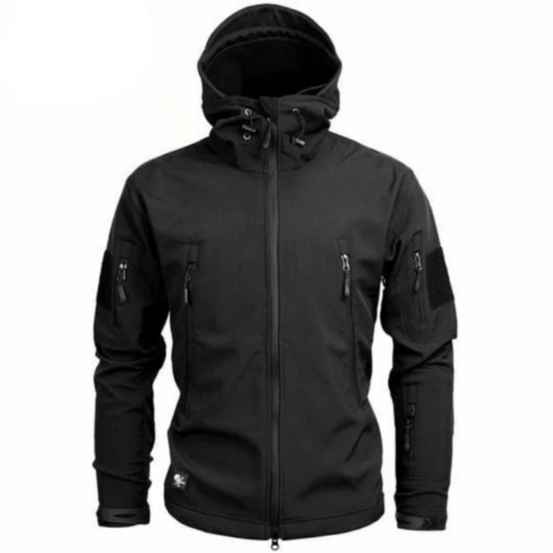 Men’s Softshell Fleece Jacket with Hood | Waterproof Outdoor Winter Coat