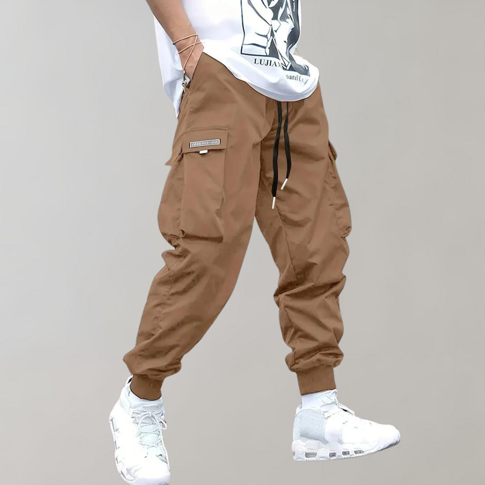 Men’s Cargo Pants in Lightweight Relaxed Fit | Durable Trousers with Pockets