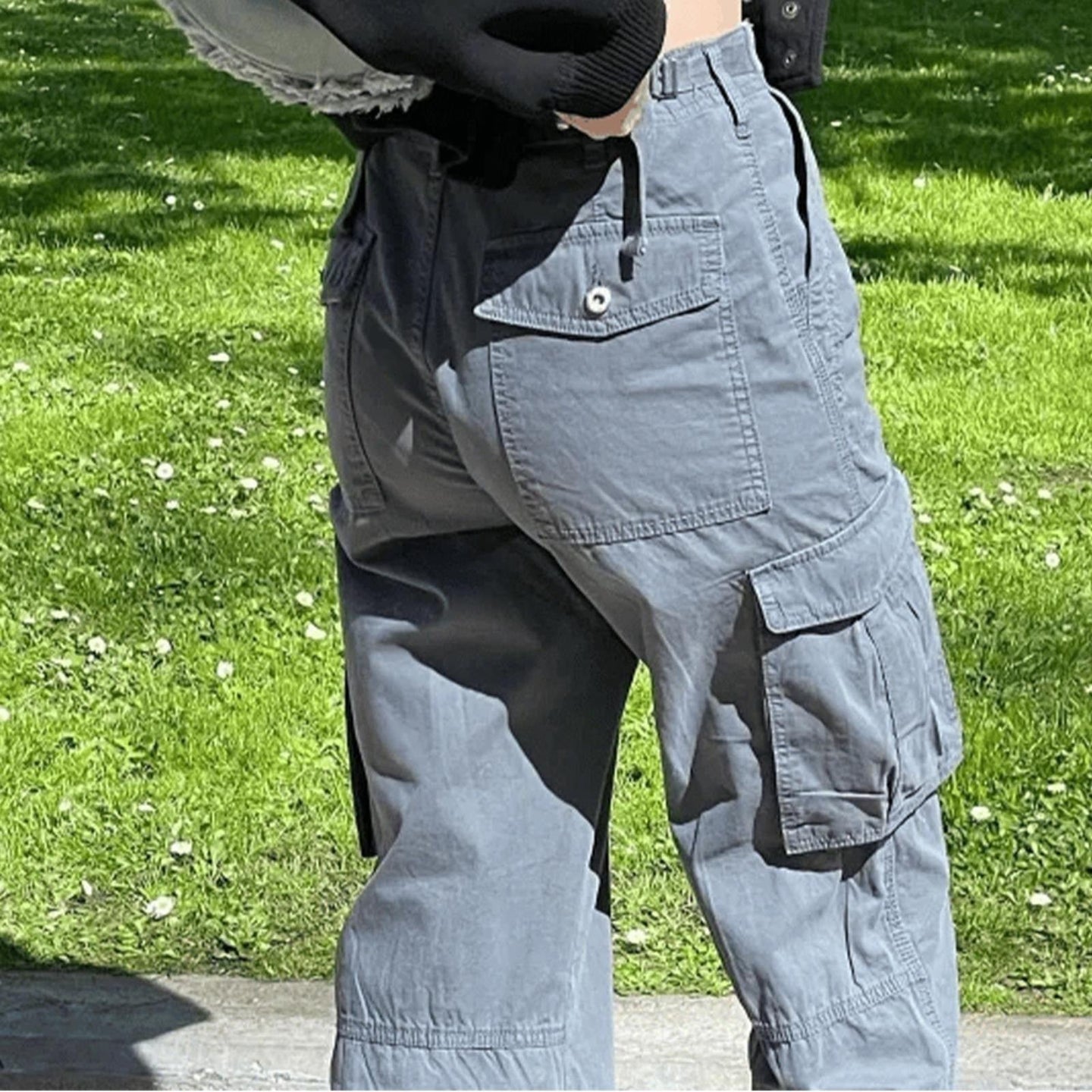 Women’s Cargo Trousers | Wide Leg | High Waist