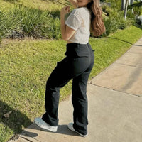 Women’s Cargo Trousers | Wide Leg | High Waist