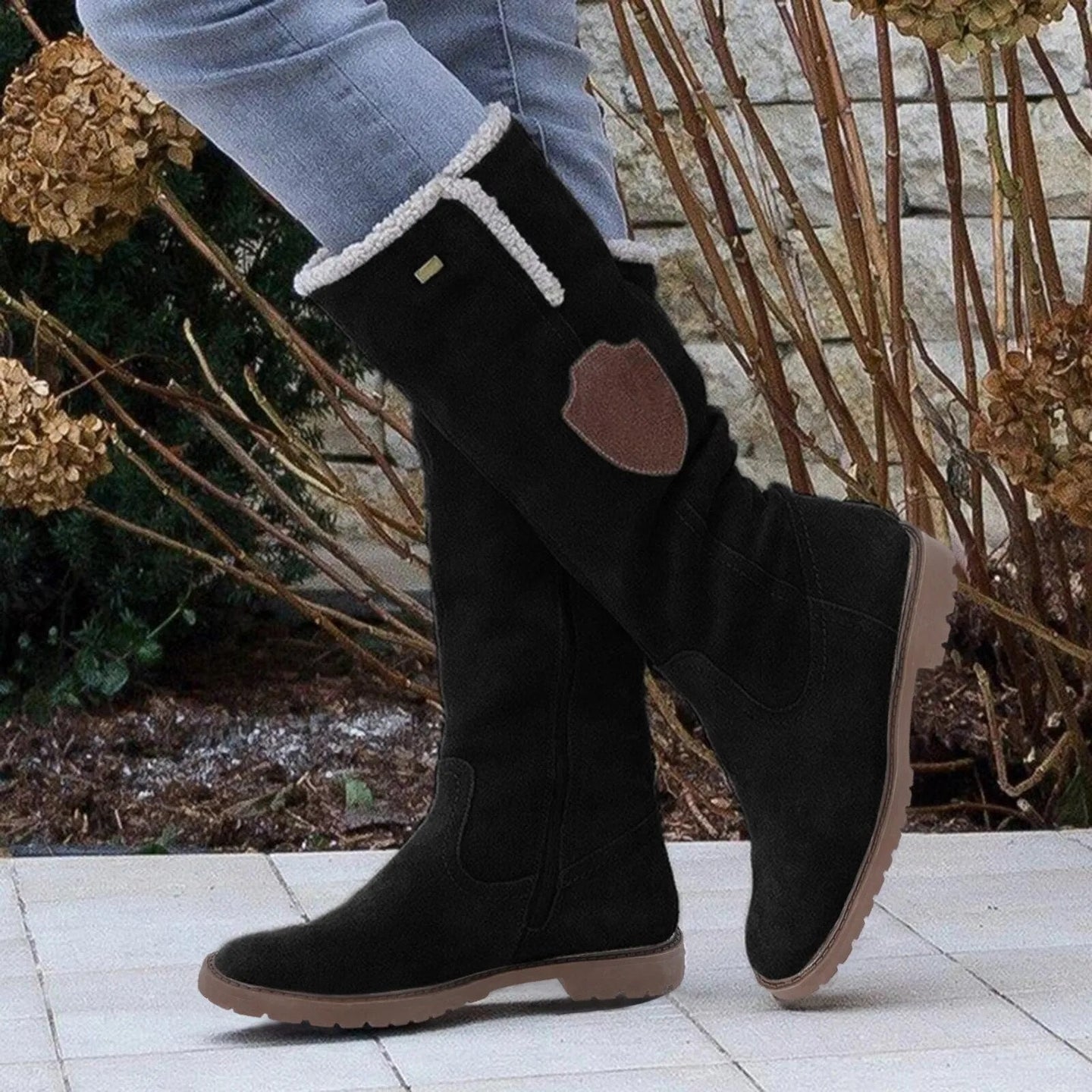 Fleece Lined Winter Boots | Waterproof Warmth | Non-Slip Sole