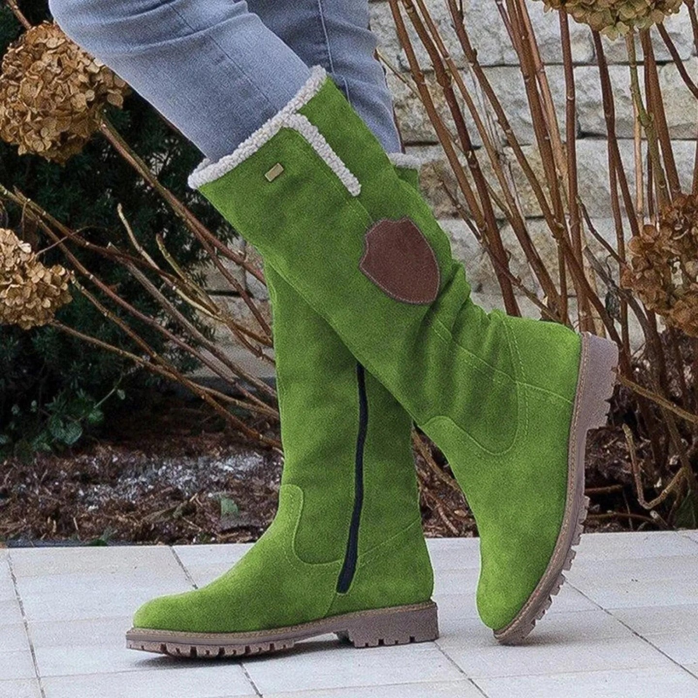 Fleece Lined Winter Boots | Waterproof Warmth | Non-Slip Sole