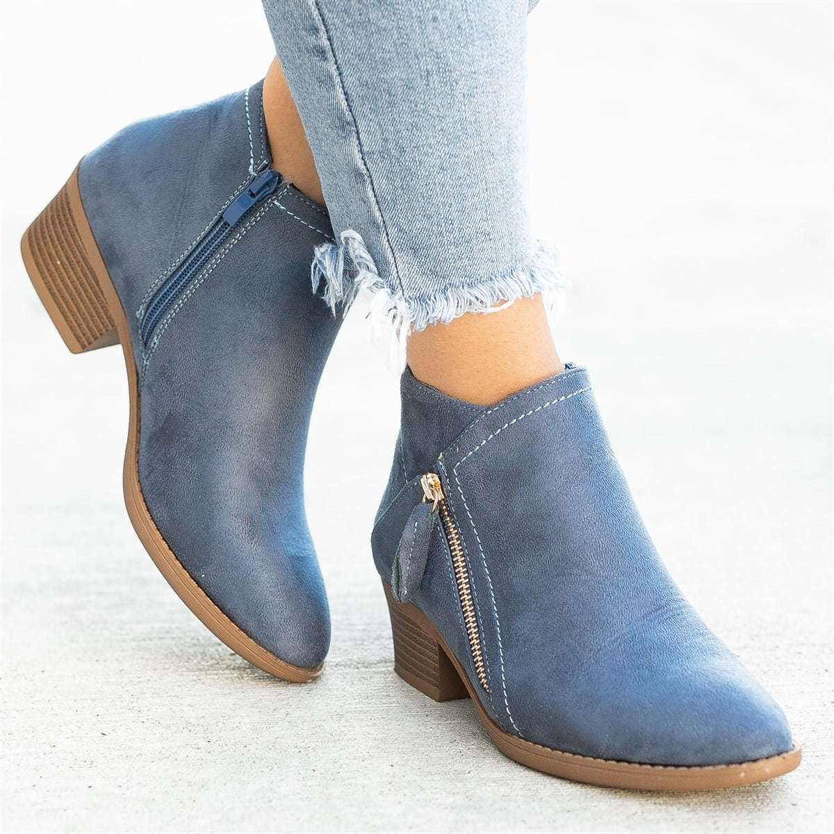 Women’s Ankle Boots | Orthopedic Support Shoes | Warm Winter Footwear | Comfortable Leather-Look Design