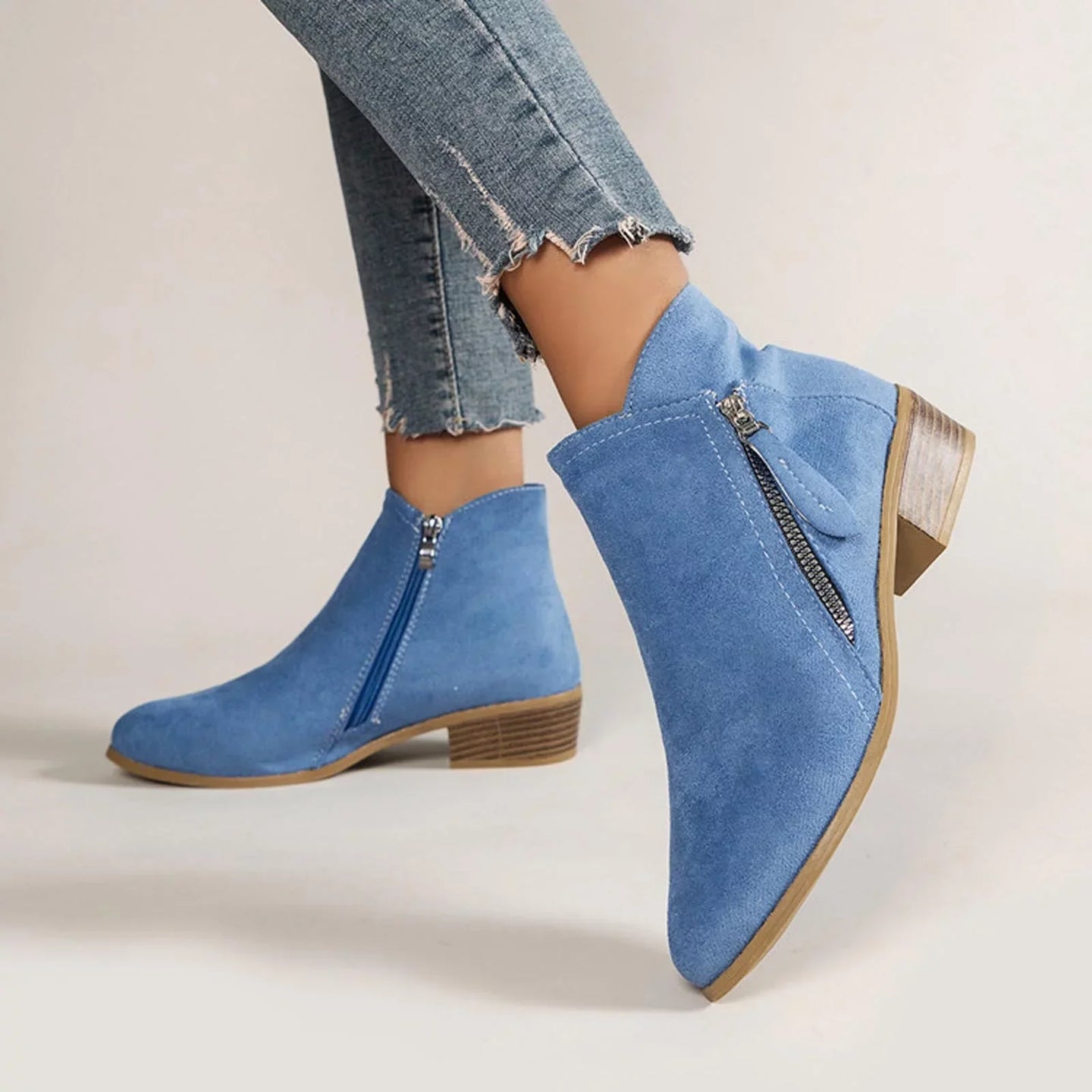 Women’s Ankle Boots | Orthopedic Support Shoes | Warm Winter Footwear | Comfortable Leather-Look Design