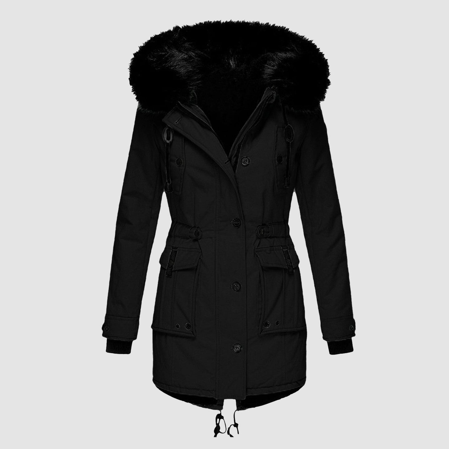 Women’s Winter Parka | Hooded Warm Coat | Windproof Casual Outerwear | Cold-Weather Protection