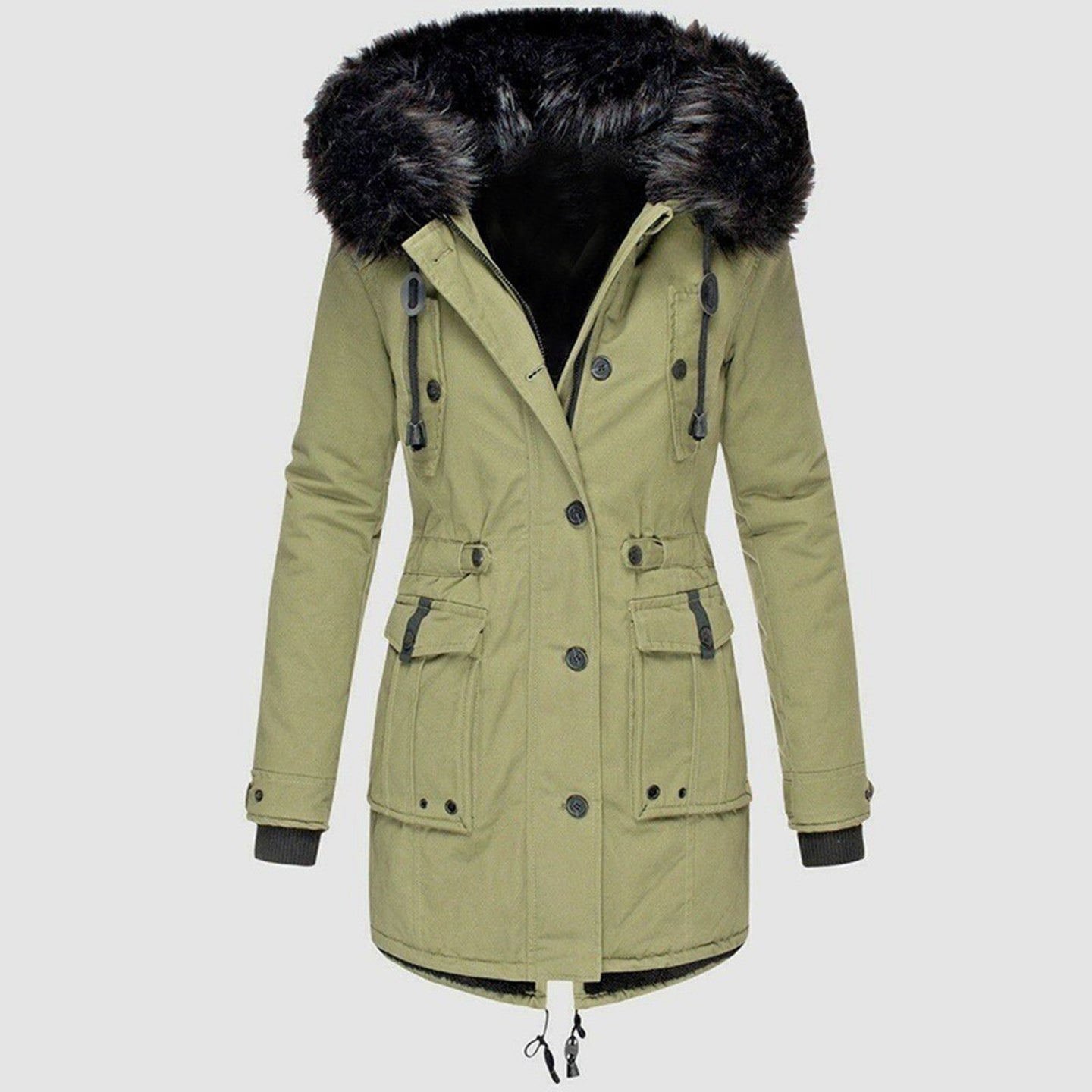 Women’s Winter Parka | Hooded Warm Coat | Windproof Casual Outerwear | Cold-Weather Protection