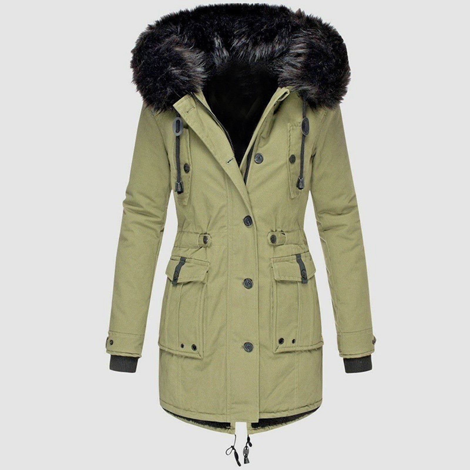 Women’s Winter Parka | Hooded Warm Coat | Windproof Casual Outerwear | Cold-Weather Protection