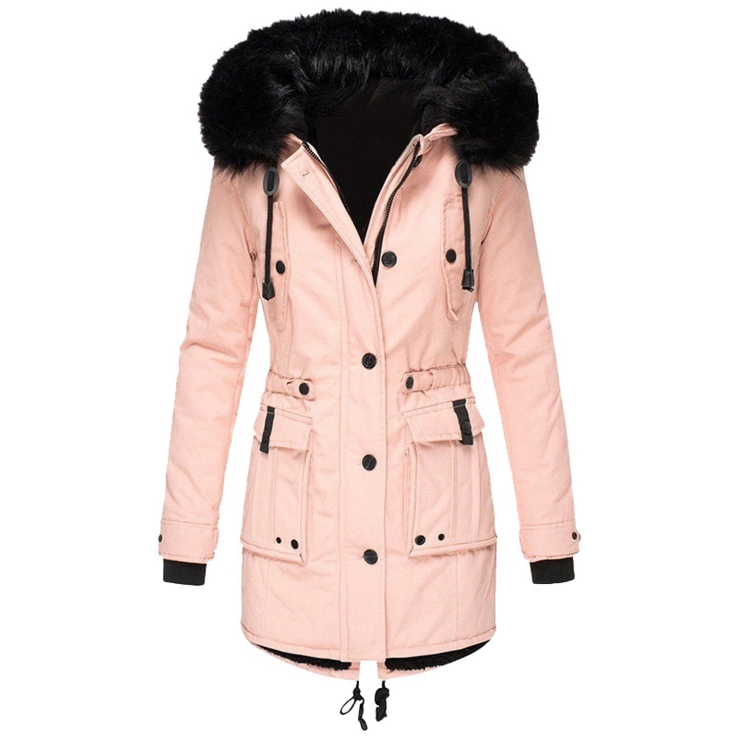 Women’s Winter Parka | Hooded Warm Coat | Windproof Casual Outerwear | Cold-Weather Protection