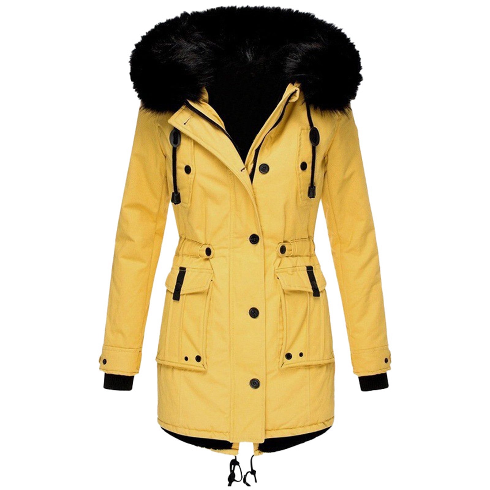Women’s Winter Parka | Hooded Warm Coat | Windproof Casual Outerwear | Cold-Weather Protection
