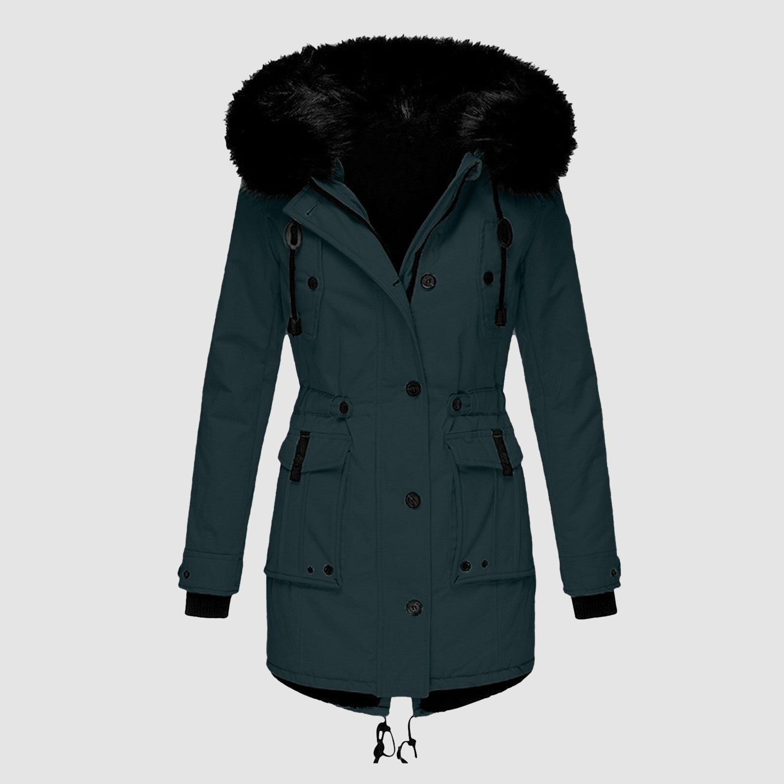 Women’s Winter Parka | Hooded Warm Coat | Windproof Casual Outerwear | Cold-Weather Protection