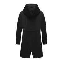 Women’s Long Trench Coat | Hooded Lightweight Jacket | Stylish Transitional Outerwear | Casual Elegant Look