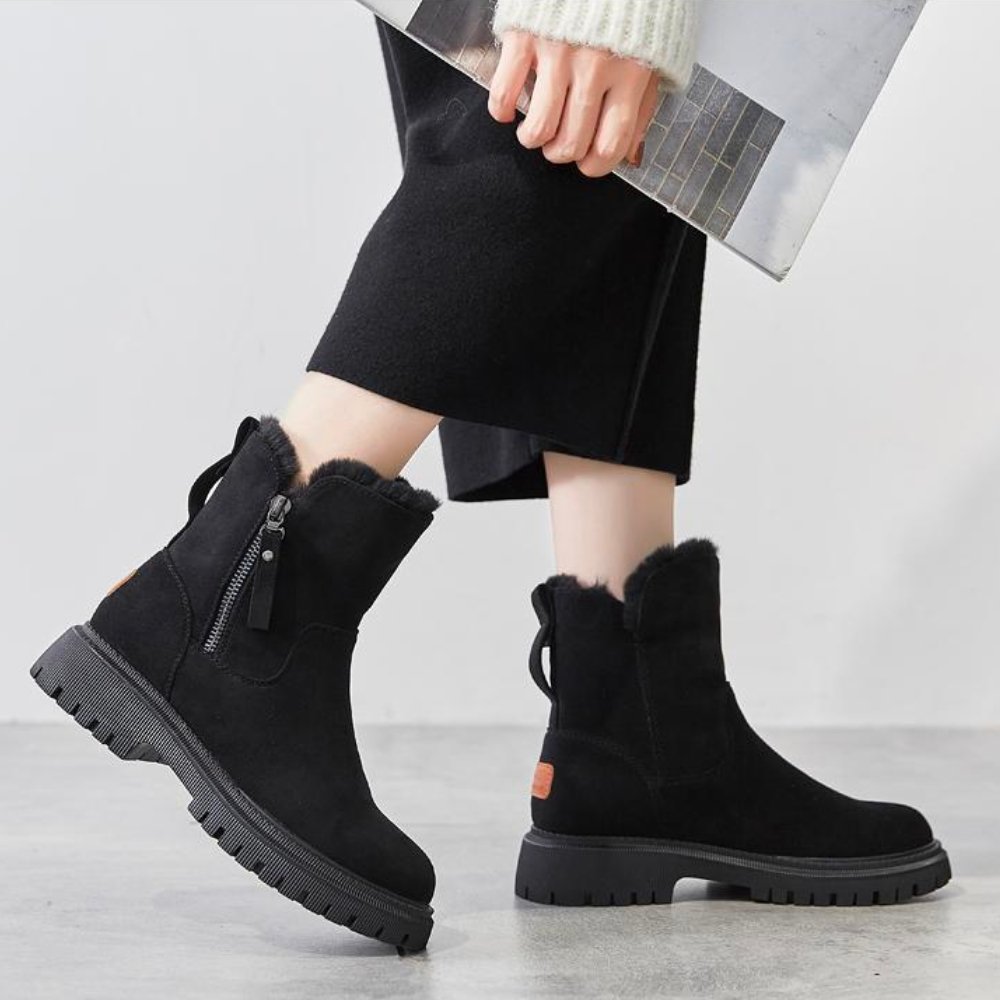 Women’s Winter Boots | Waterproof Warm Footwear | Anti-Slip Sole | Comfortable Outdoor Shoes