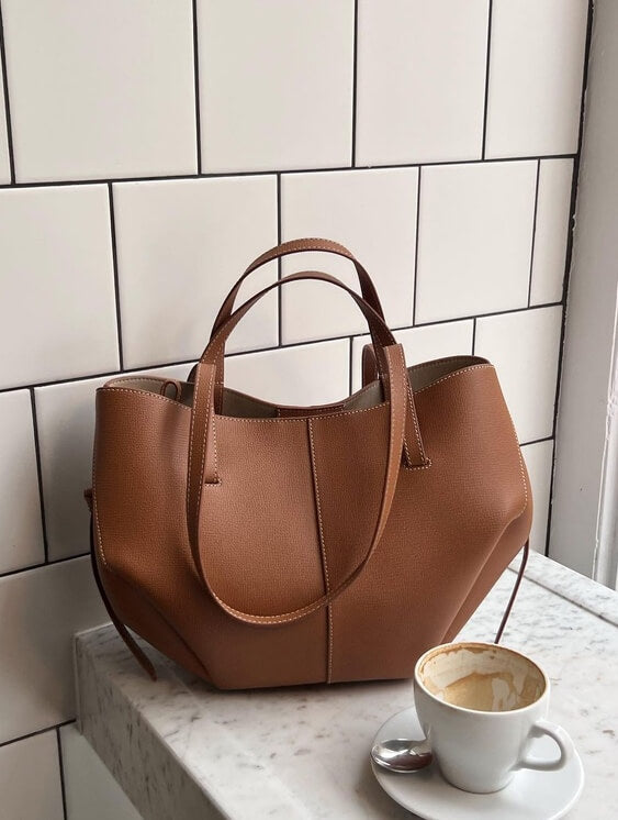Women’s Vintage Tote Bag | Large Shoulder Handbag | Elegant Everyday Accessory | Practical Stylish Design